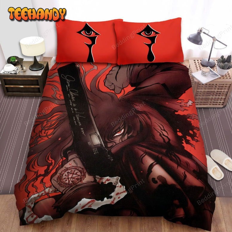 Hellsing Alucard Power Art Bed Sheets Duvet Cover Bedding Sets