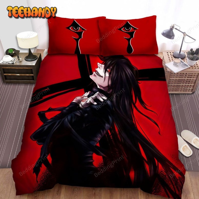 Hellsing Alucard With The Cross Art Duvet Cover Bedding Sets