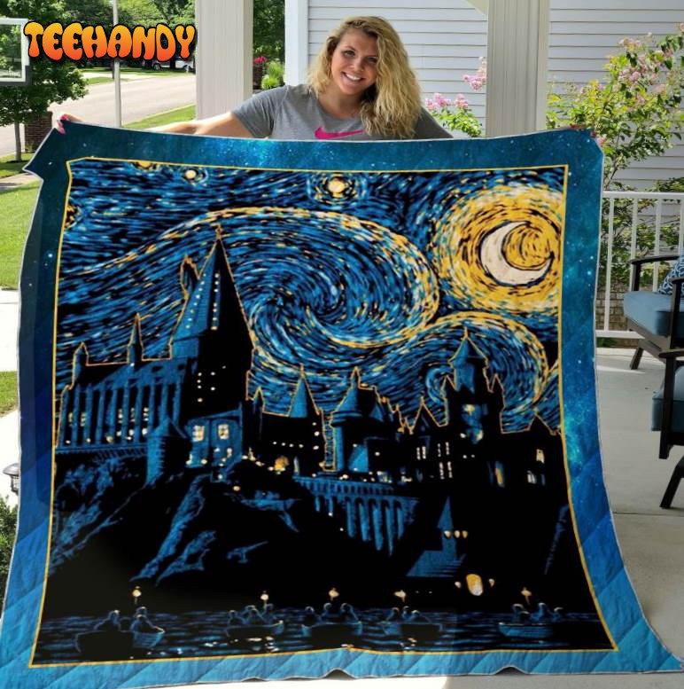 Hpnight School 3D Quilt Blanket