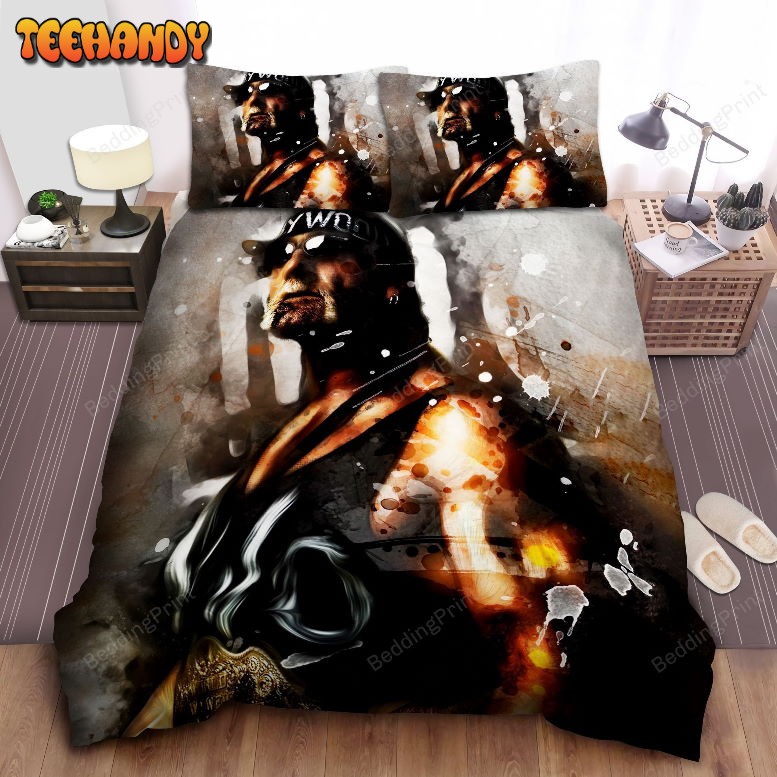 Hulk Hogan And His Champion Belt Art Bedding Sets