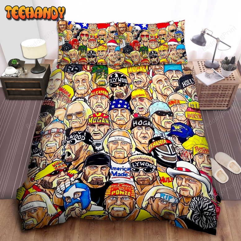 Hulk Hogan Wwe Costumes Cartoon Bedding Sets