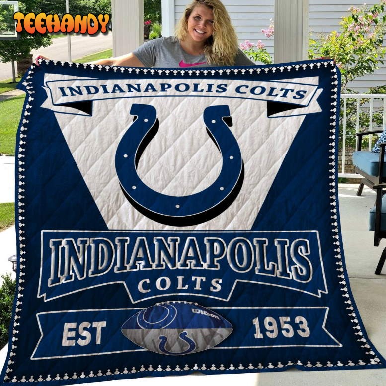 Indianapolis Colts 3D Customized Quilt Blanket