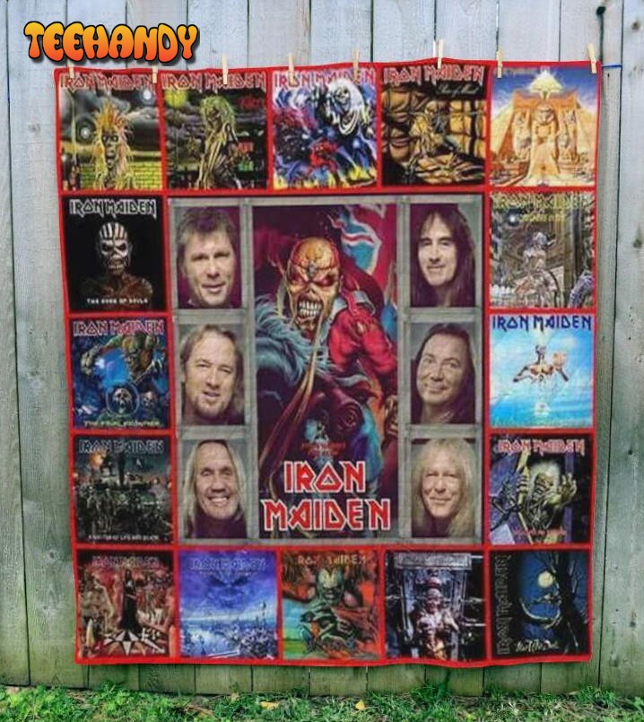 Iron Maiden 3D Customized Quilt Blanket