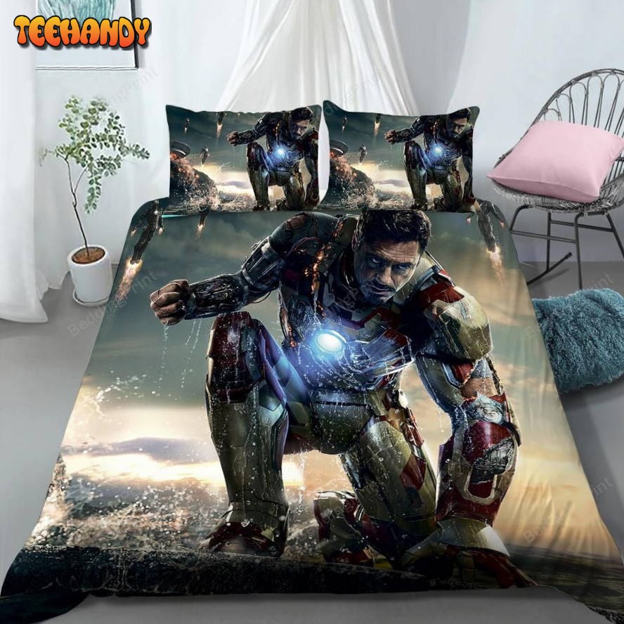 Iron Man 3D Printed Duvet Cover Bedding Sets