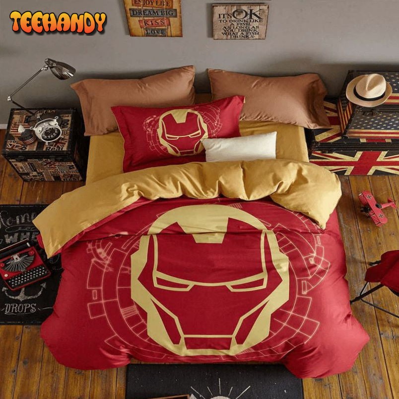 Iron Man Luxury Duvet Cover Duvet Cover Bedding Sets