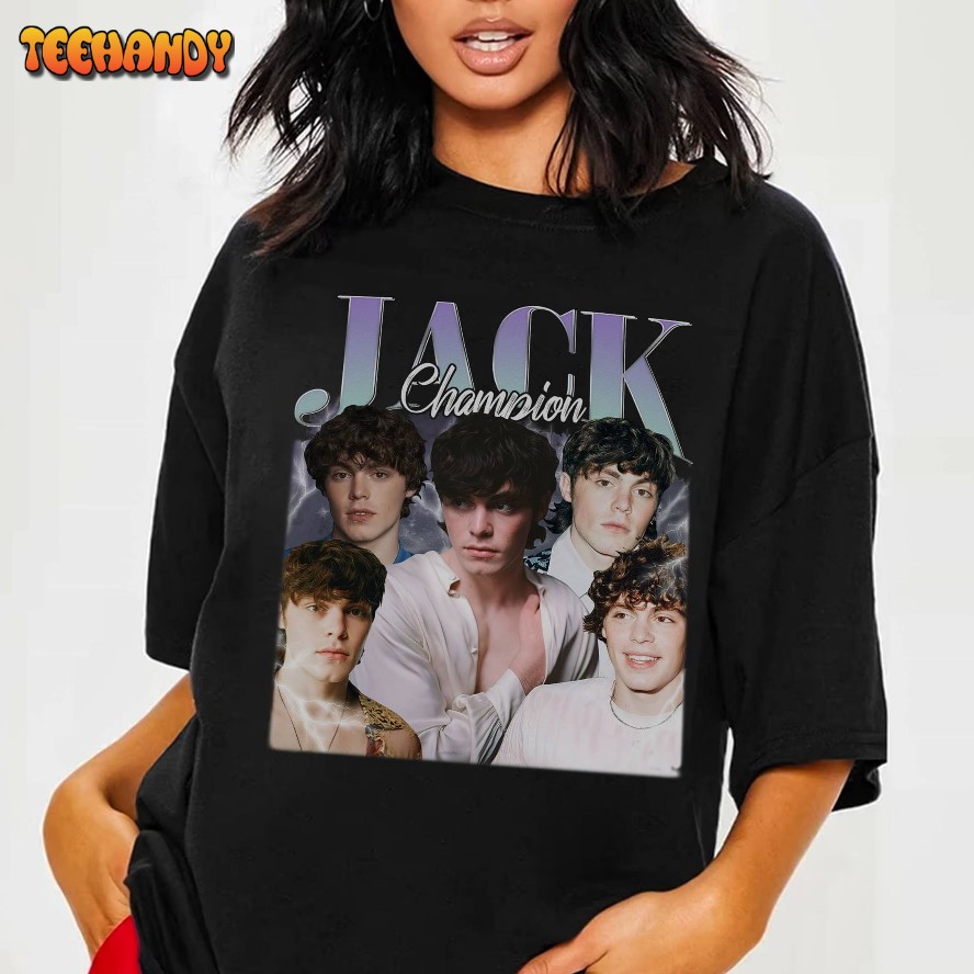 Jack Champion Shirt Vintage Jack Champion Ethan Landry Homage Scream Movie Shirt