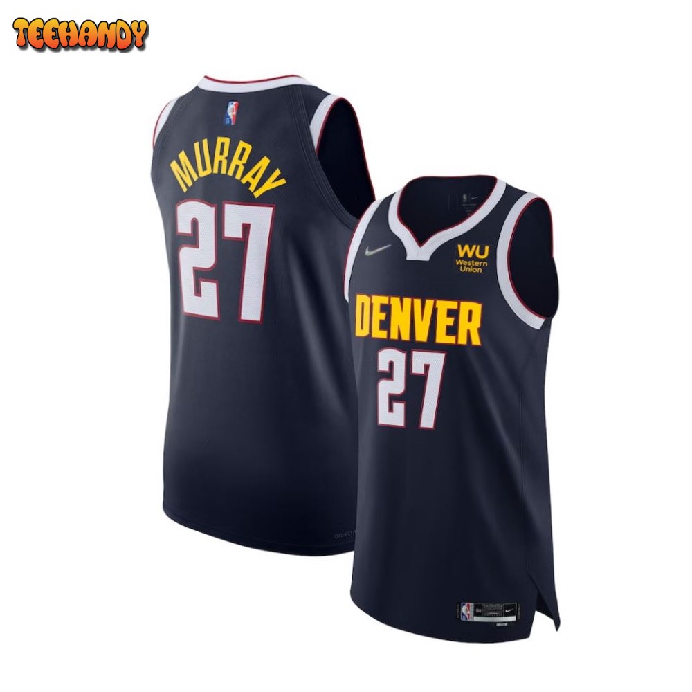 Jamal Murray Denver Nuggets 2021-22 Jersey Navy