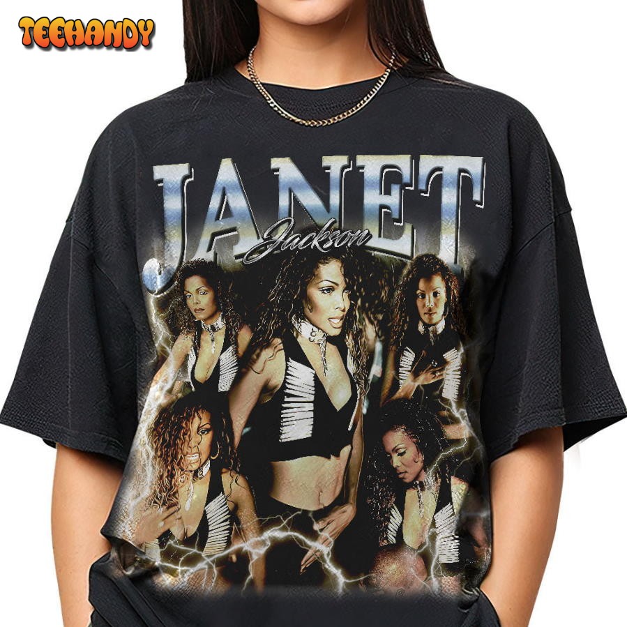 Janet Jackson Merch Tour Dates JJ Fans Concert Unisex T Shirt