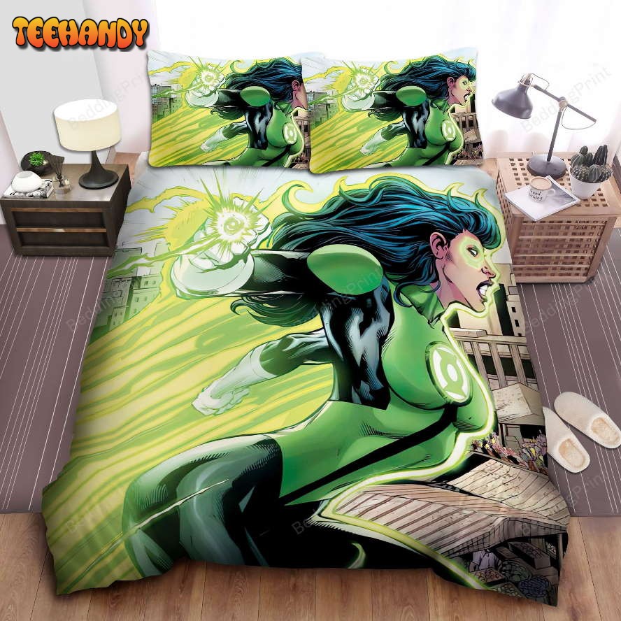 Jessica Cruz The Member Of Green Lantern Corps Bedding Sets