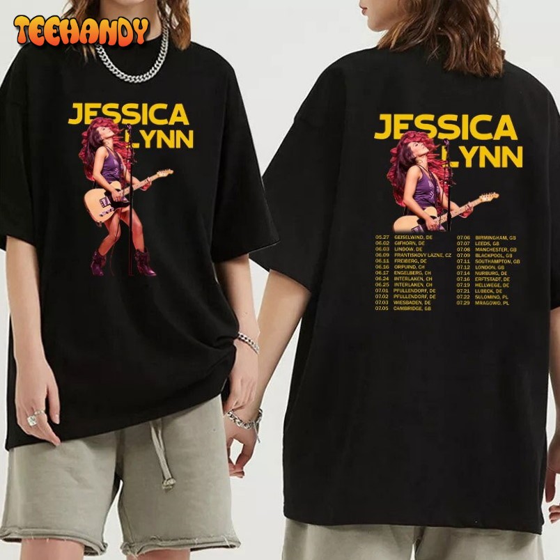 Jessica Lynn 2023 UK EU Tour Shirt, Jessica Lynn 2023 Concert Shirt