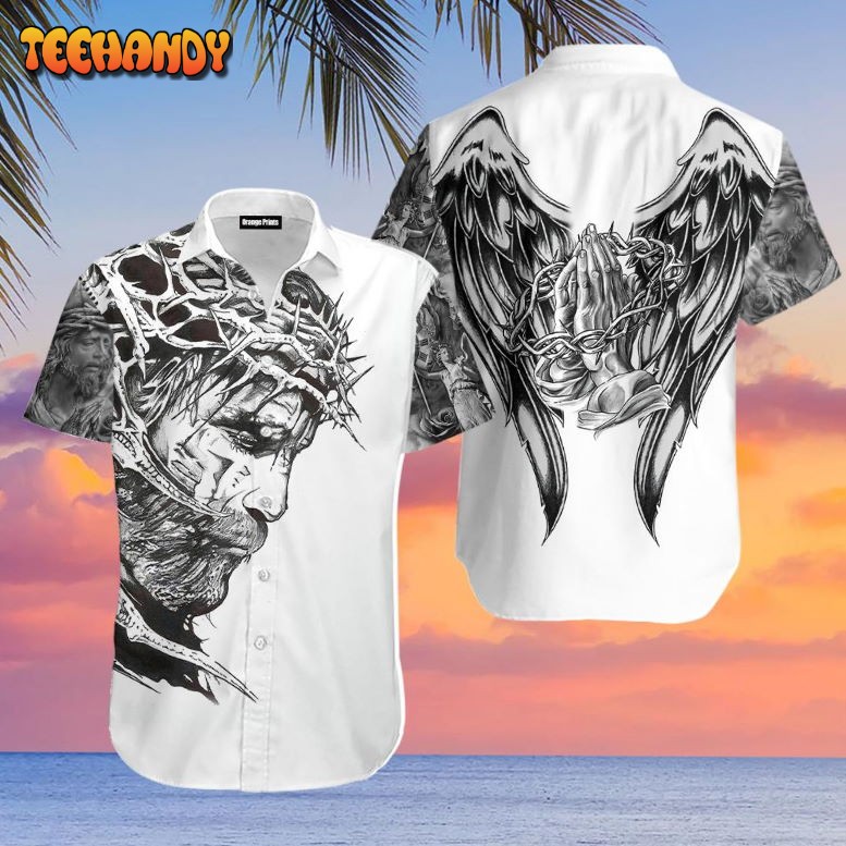 Jesus Tattoo 3D Hawaiian Shirt