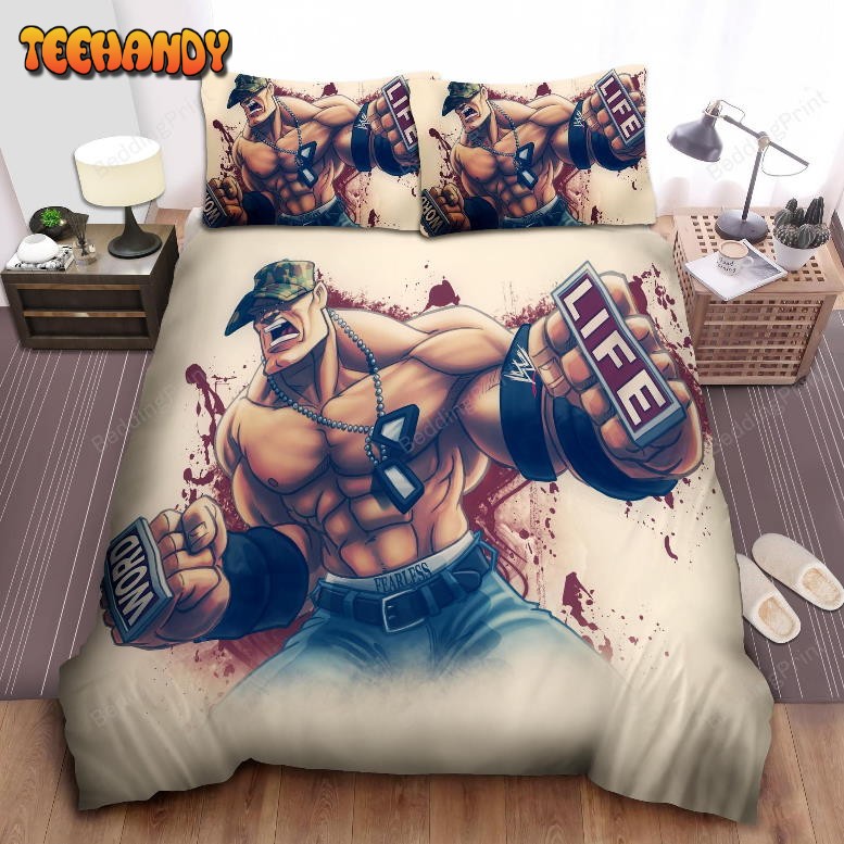 John Cena Cartoon Character Bedding Sets