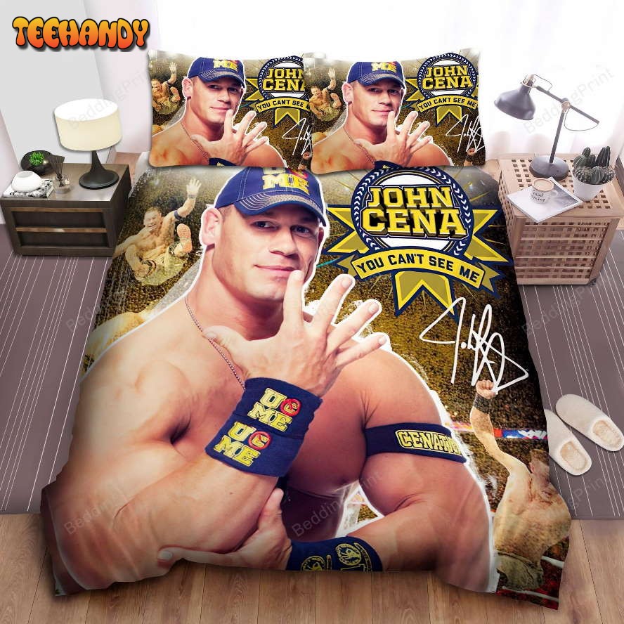 John Cena You Can’t See Me Bedding Sets