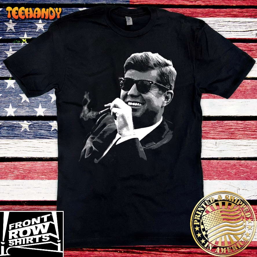 John F Kennedy Cigar & Sunglasses T-Shirt