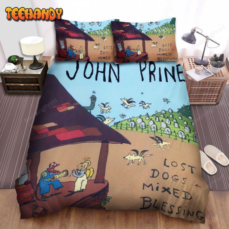 John Prine Lost Dogs Mixed Blessings Bedding Sets