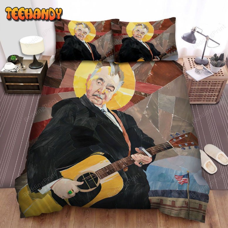 John Prine Poster Art 9 Duvet Cover Bedding Sets