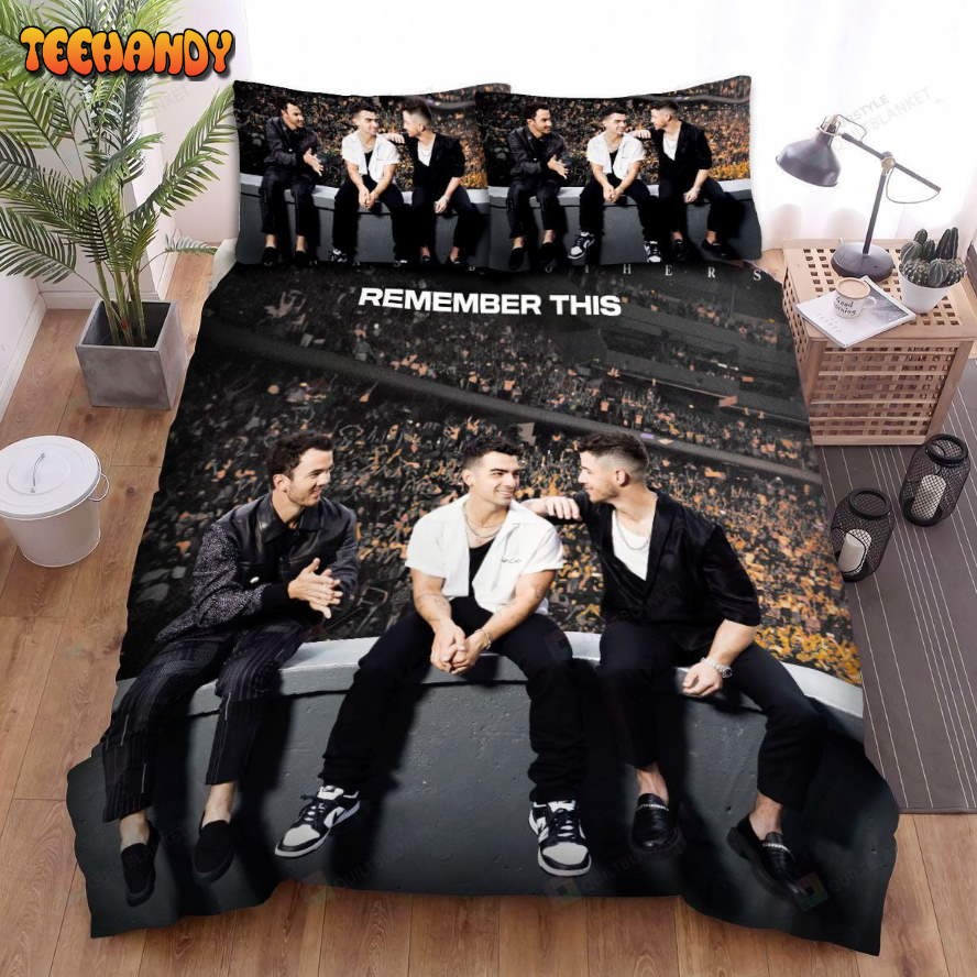 Jonas Brothers Remember This Duvet Cover Bedding Sets