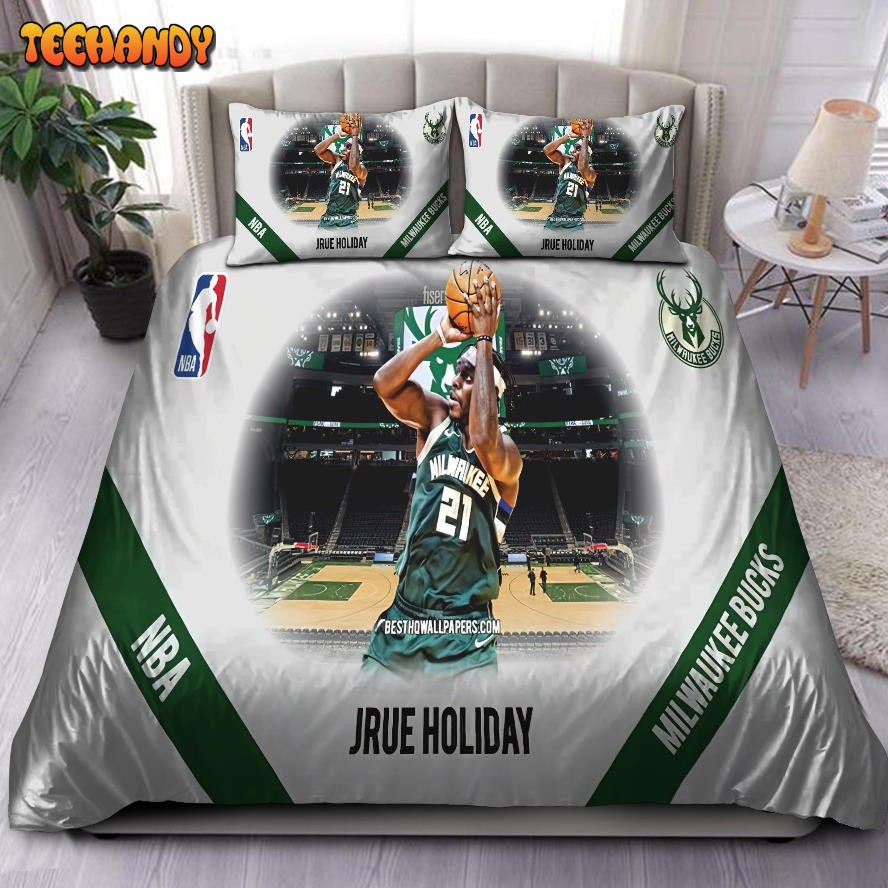 Jrue Holiday Milwaukee Bucks NBA 21 Bedding Sets