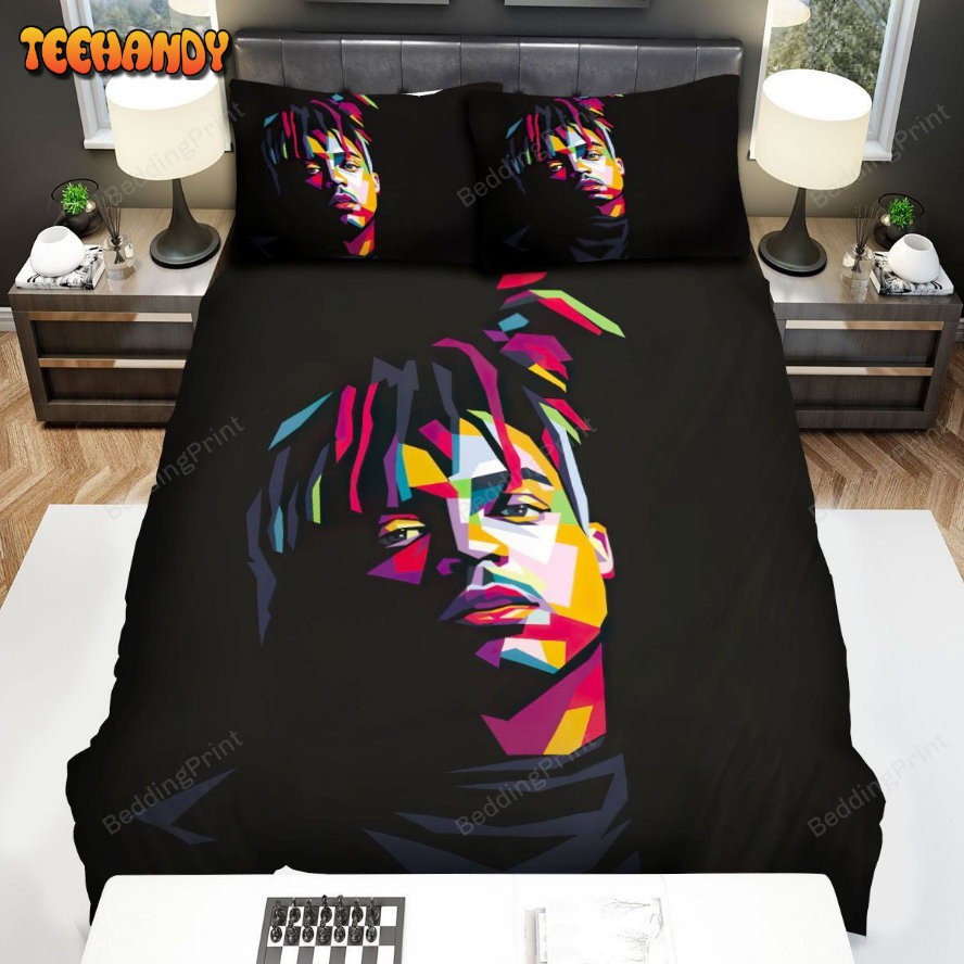 Juice Wrld Pop Art Portrait Artwork Duvet Cover Bedding Sets