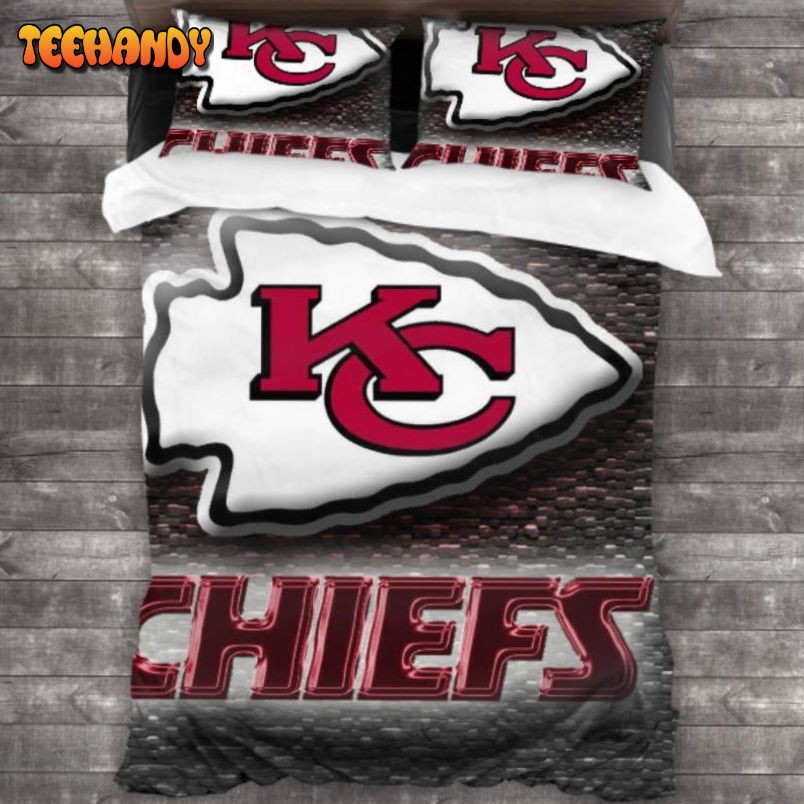 Kansas City Chiefs Logo Duvet Cover Bedding Sets