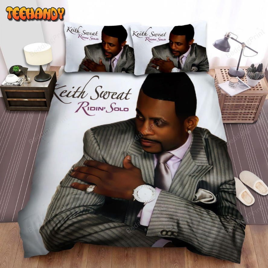 Keith Sweat Album Cover Ridin’ Solo Duvet Cover Bedding Sets