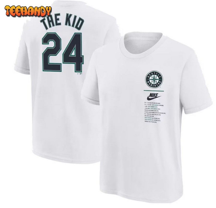 Ken Griffey Jr. Seattle Mariners Youth Legends Name & Number T-Shirt