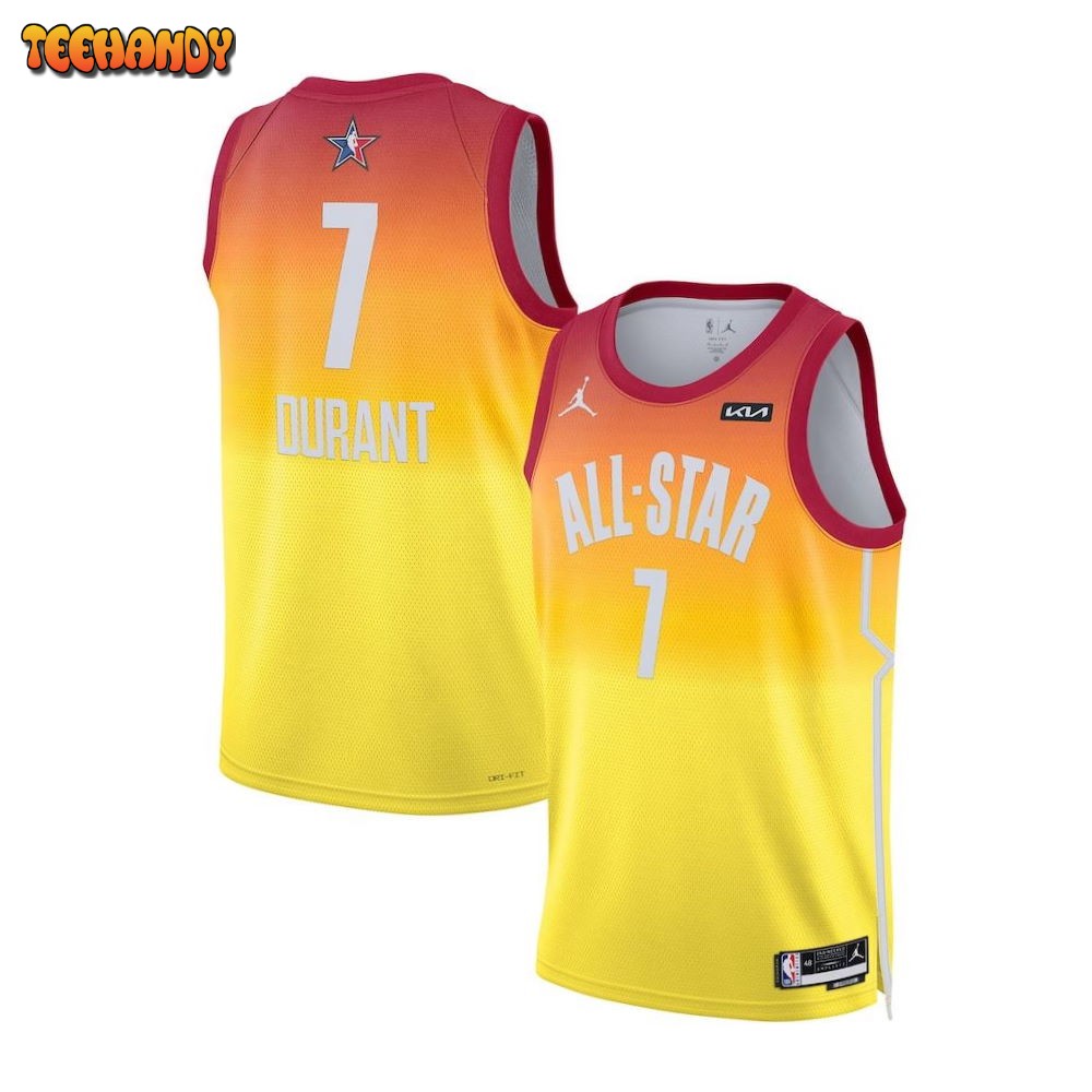 Kevin Durant 2023 NBA All-Star Game Swingman Jersey – Orange