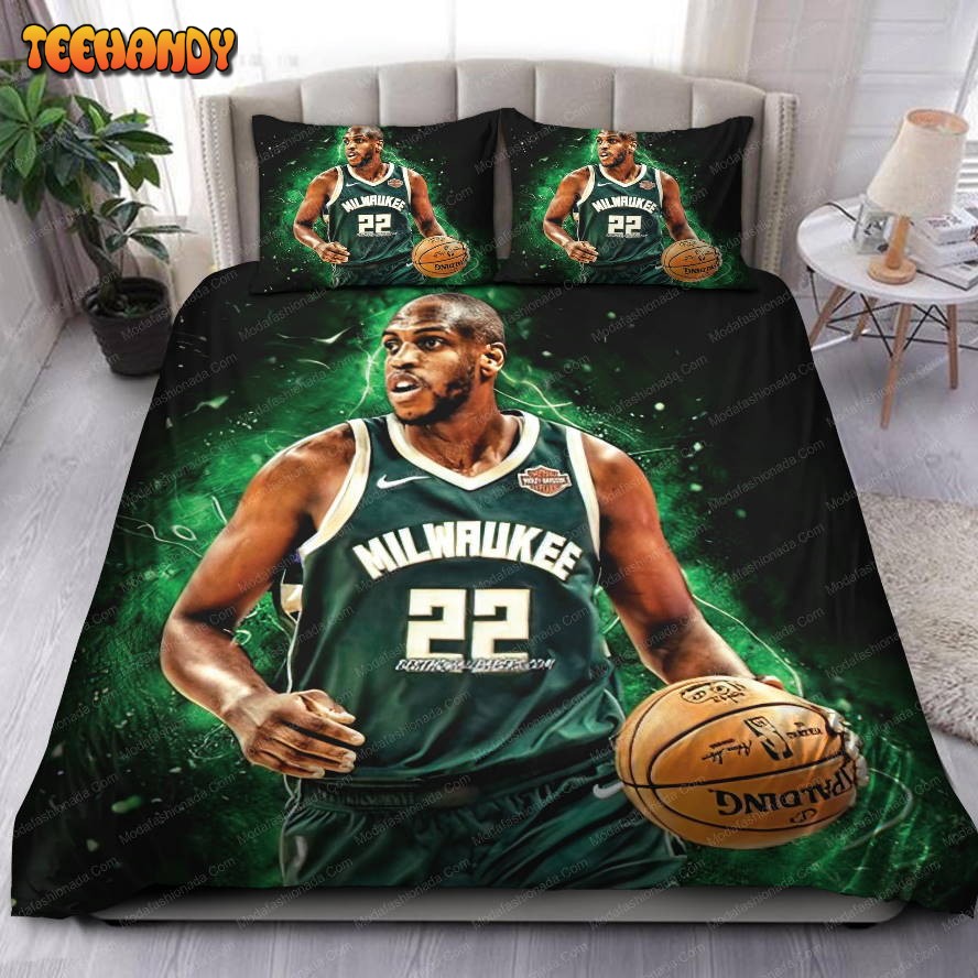 Khris Middleton Milwaukee Bucks NBA 75 Bedding Sets