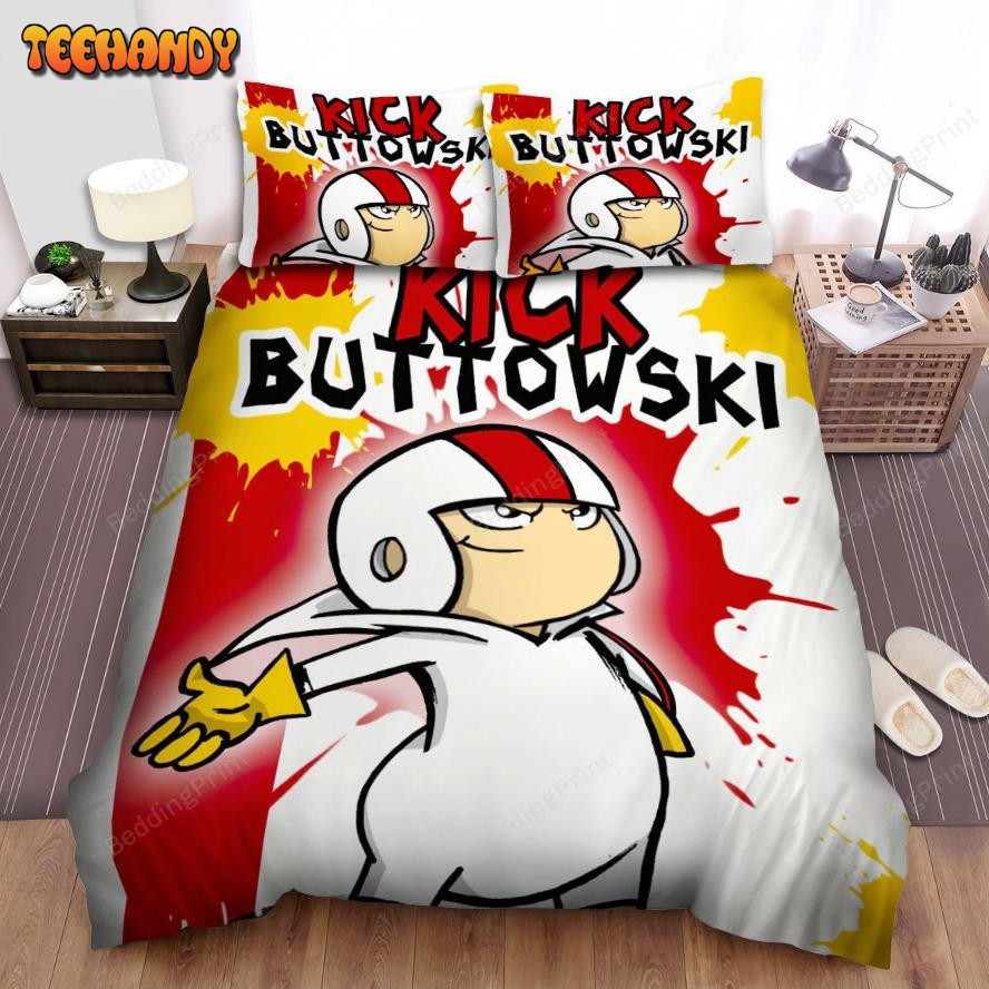 Kick Buttowski Artwork Bed Sheets Spread Duvet Cover Bedding Sets