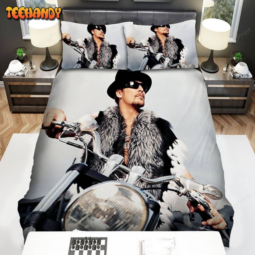 Kid Rock Riding A Bike Duvet Cover Bedding Sets