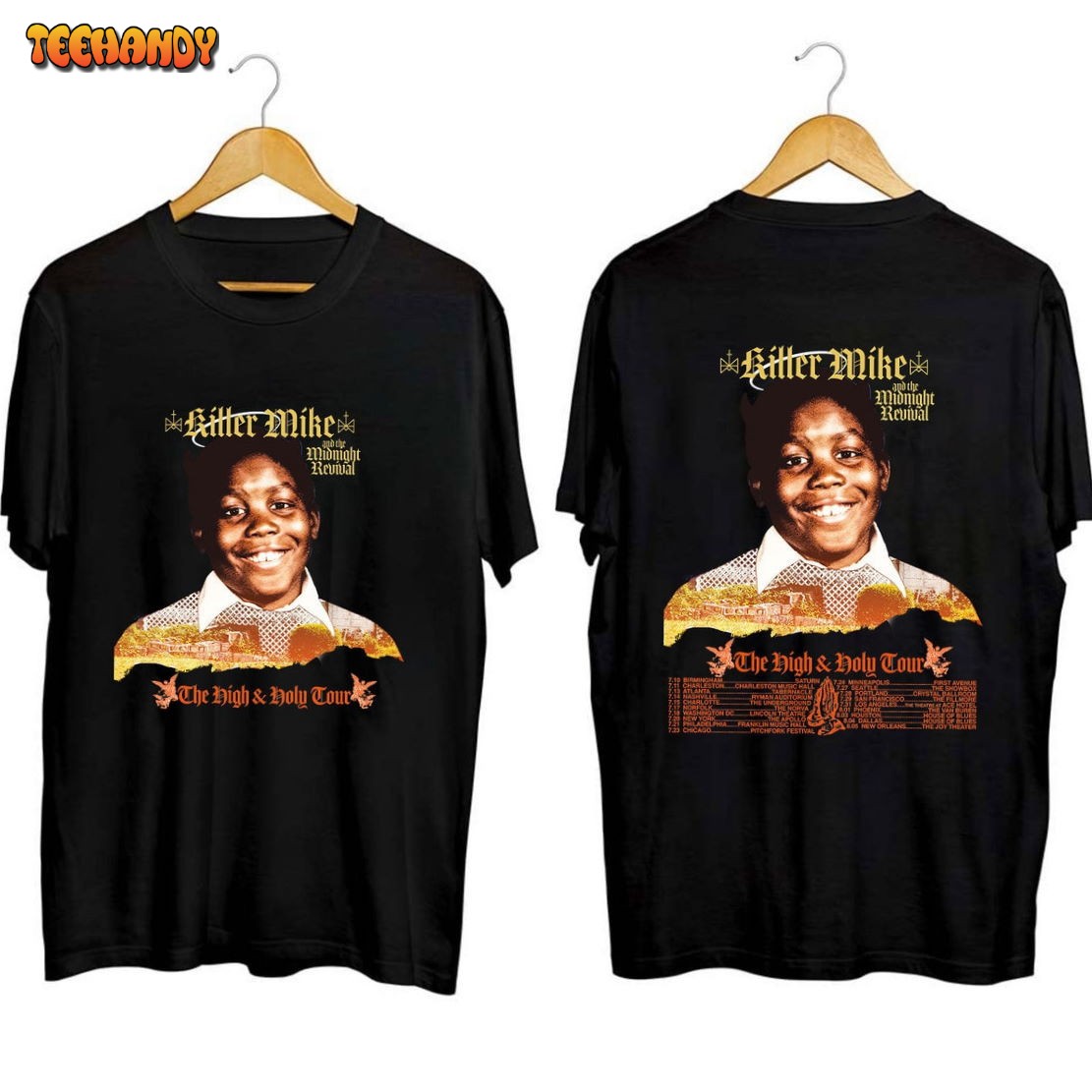 Killer Mike The High & Holy Tour 2023 Shirt, Rapper Killer Mike Fan Shirt