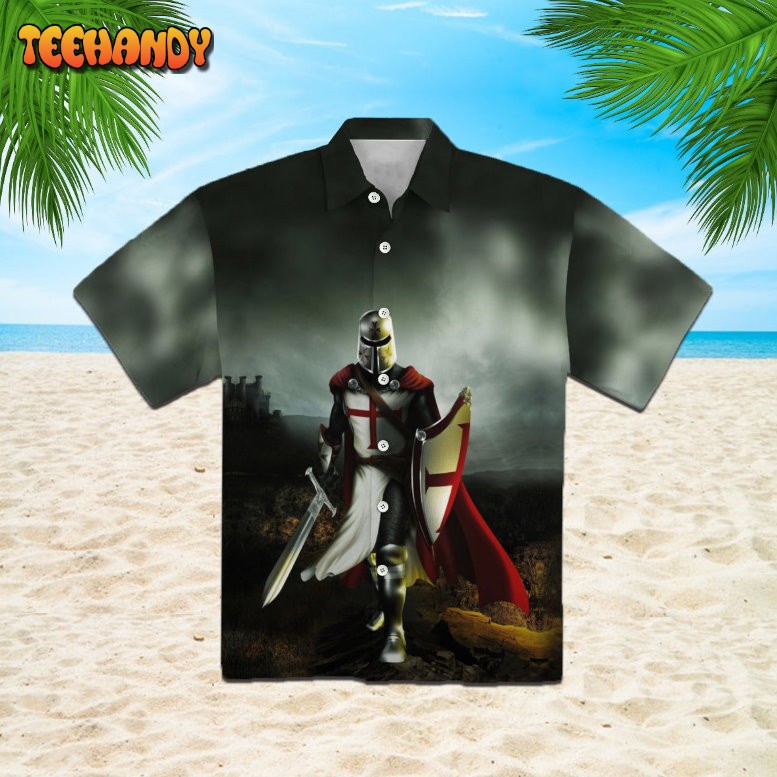 Knights Templar Hawaiian Shirt