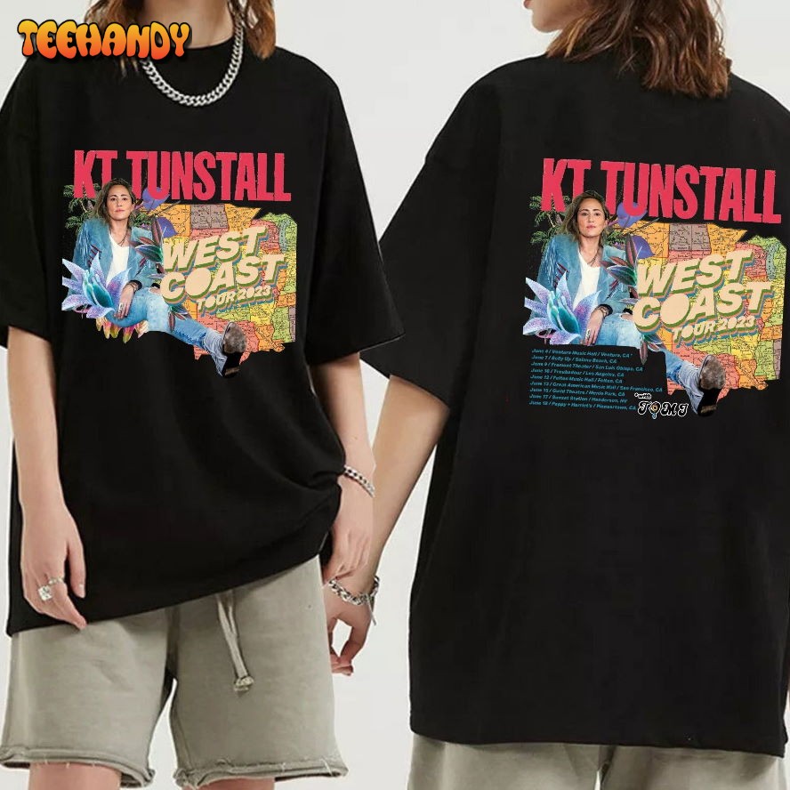 KT Tunstall West Coast 2023 Tour Shirt,  KT Tunstall 2023 Tour Shirt