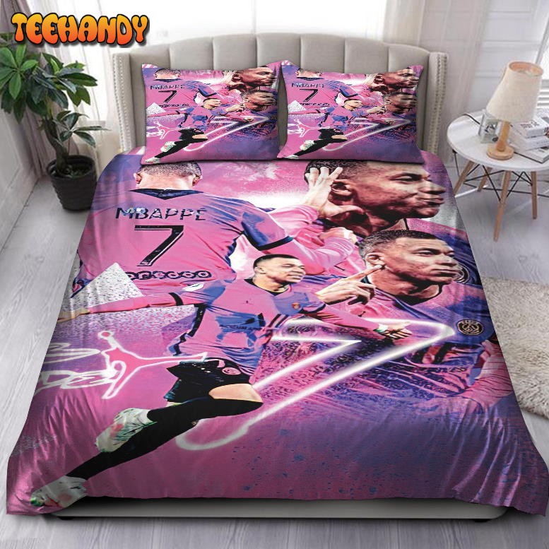 Kylian Mbappé PSG Lige Bedding Sets