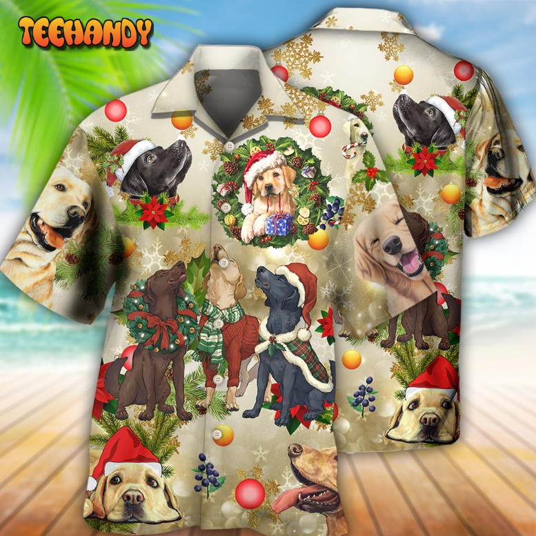 Labrador Retriever Xmas Is Better With Labrador Retriever Hawaiian Shirt