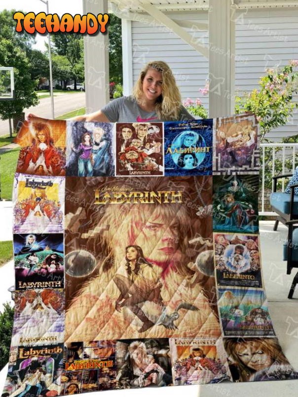 Labyrinth 3D Customized Quilt Blanket