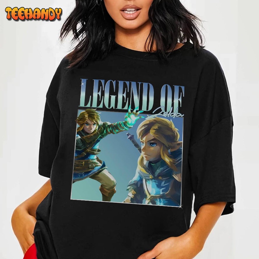 Legend of Zelda Shirt Tears of the Kingdom Homage Shirt