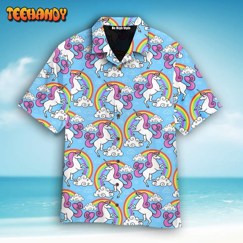 Life Is Better With Unicorn Rainbow Hawaiian Shirt