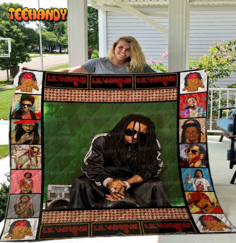 Lil Wayne Illus 3D Quilt Blanket