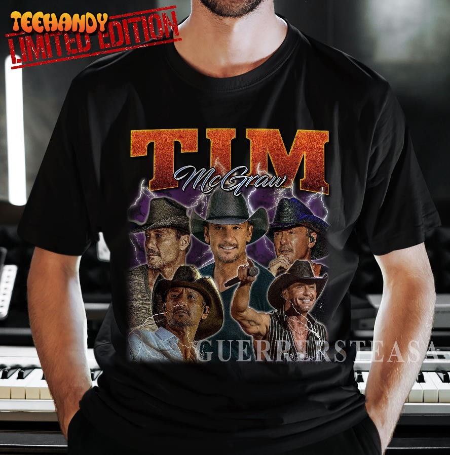 Limited Tim McGraw Vintage 90S Shirt Country Song Shirt