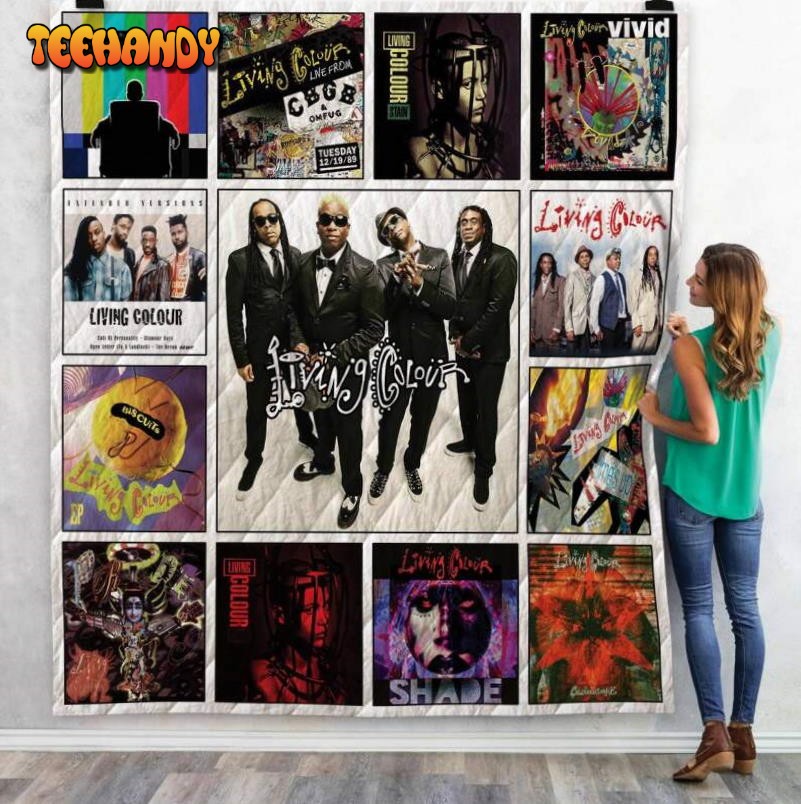 Living Colour Best Albums 3D Customized Quilt Blanket