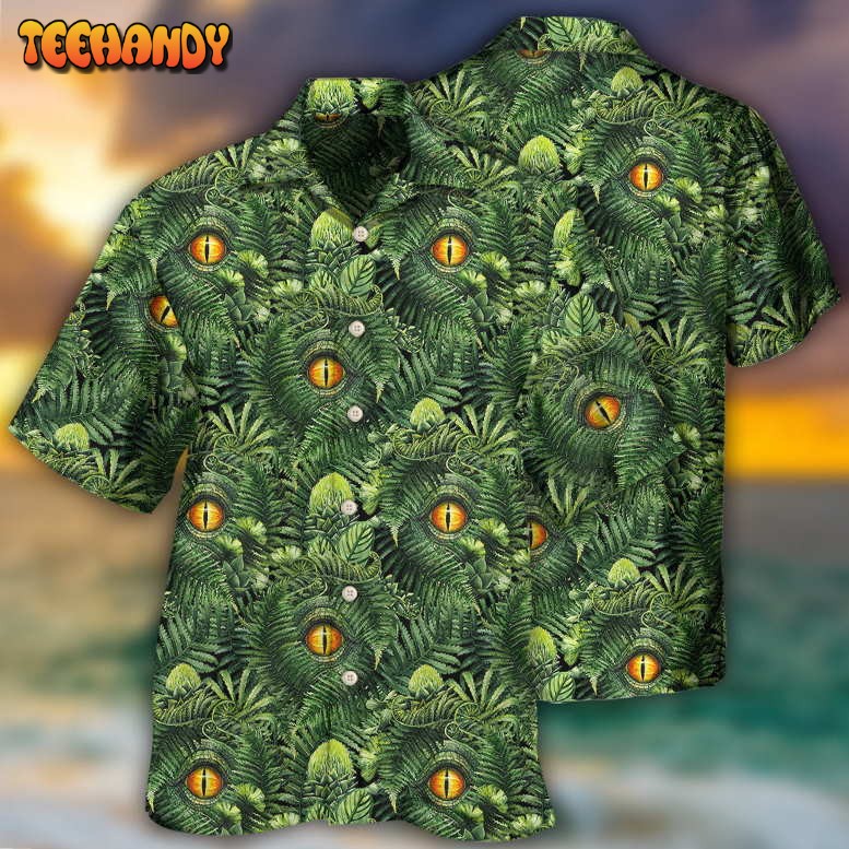 Lizard Eye So Amazing Lizard Eye Hawaiian Shirt