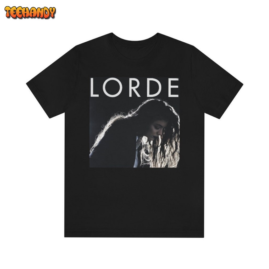 LORDE  Aesthetic Premium Unisex T-Shirt Minimalist wear Lorde Graphic T Shirt