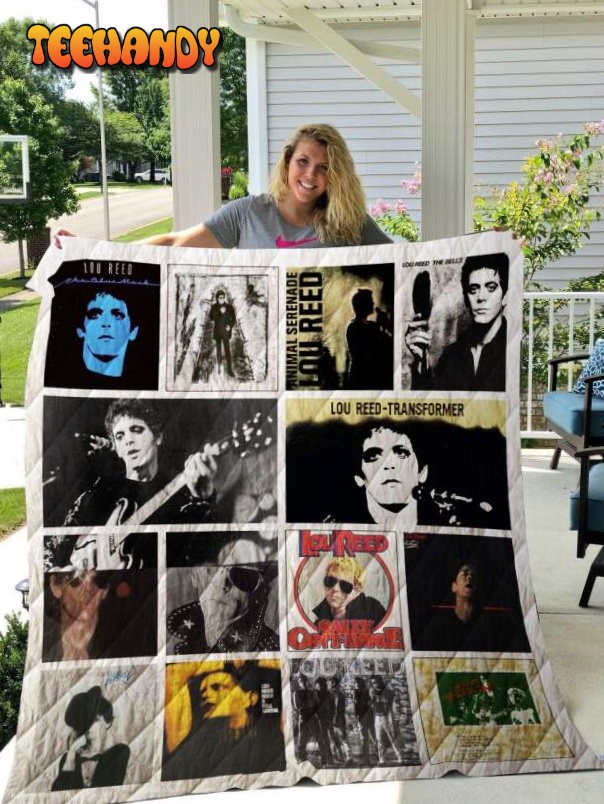 Lou Reed 3D Customized Quilt Blanket