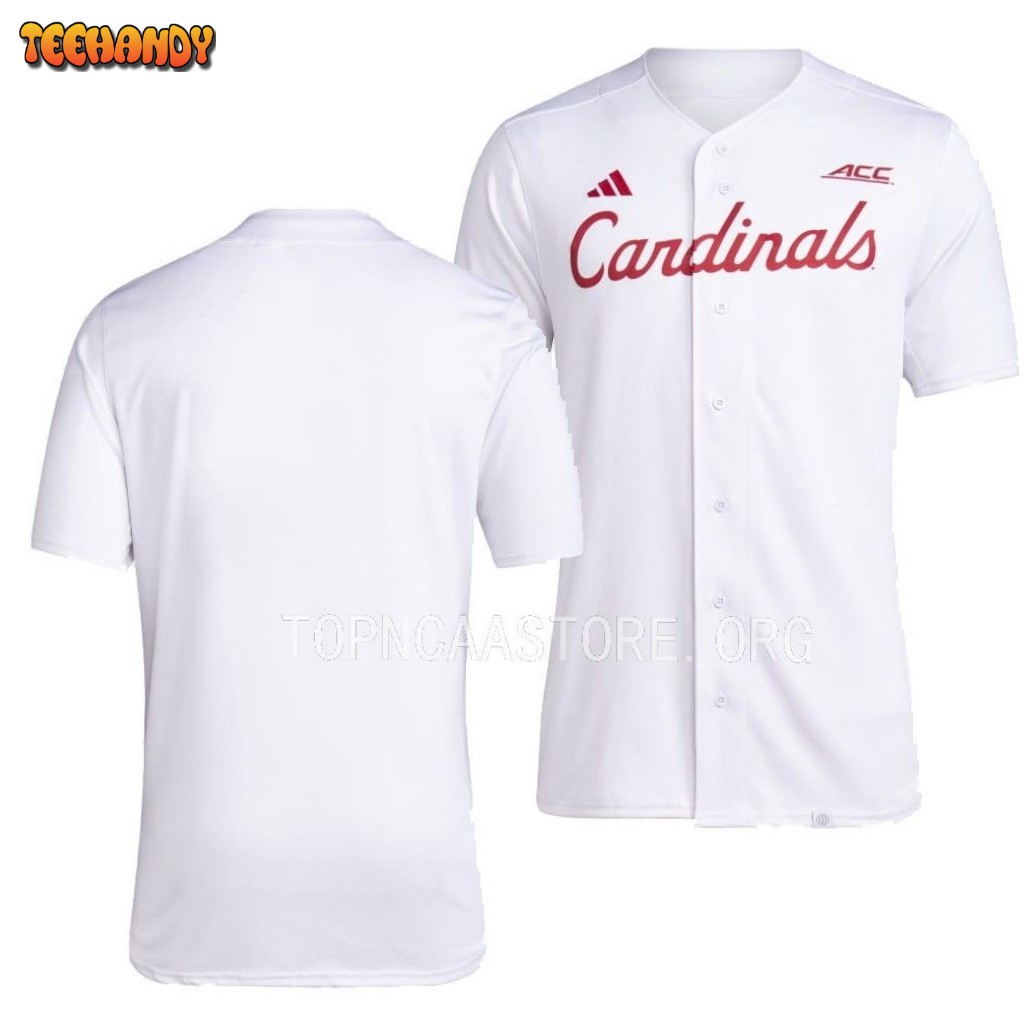 Louisville Cardinals College Baseball White Jersey