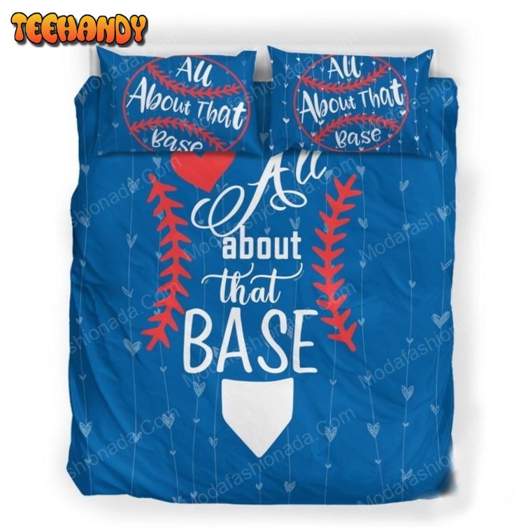 Love Baseball All About That Base Sport 21 Bedding Sets