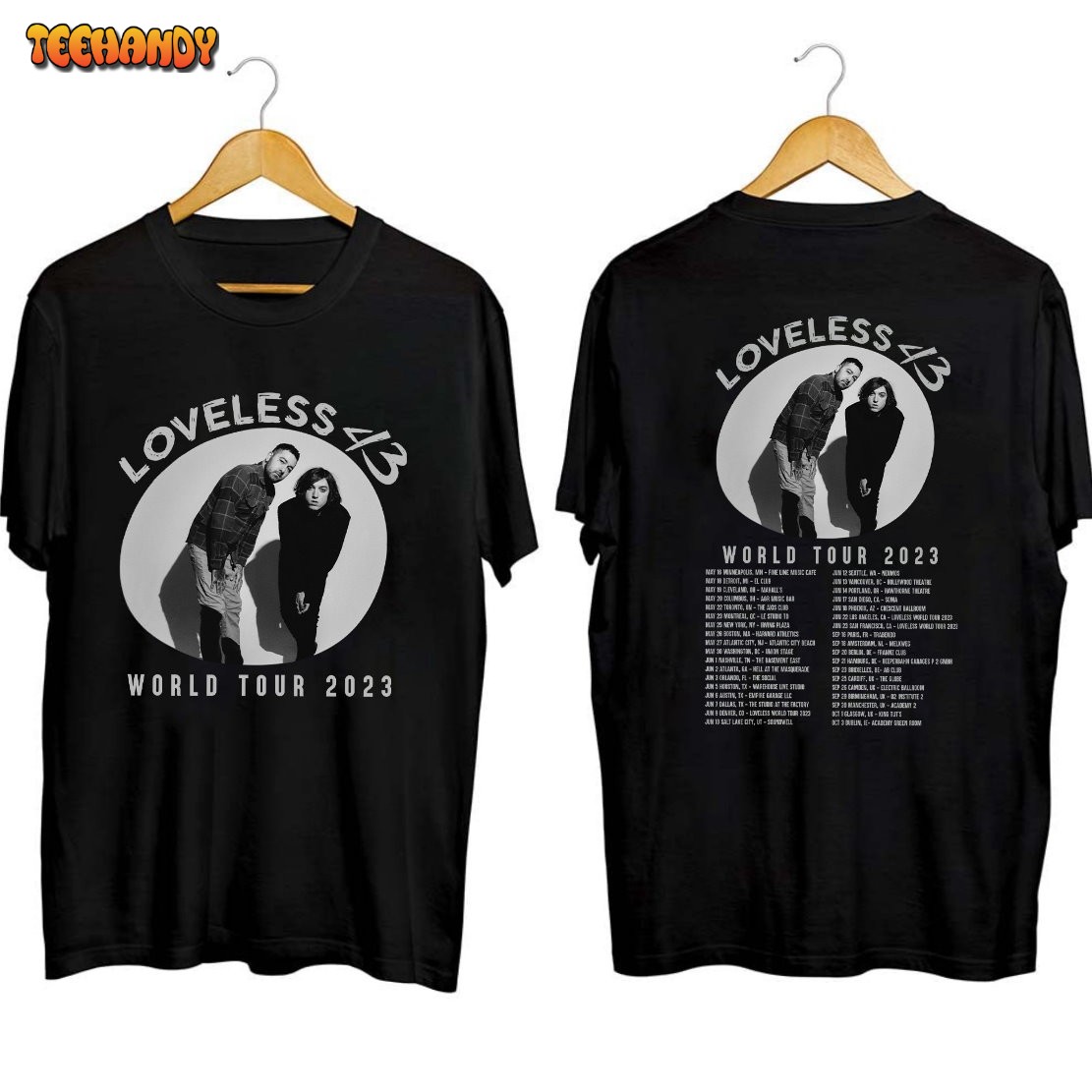 Loveless 2023 World Tour Shirt, Loveless Fan Shirt