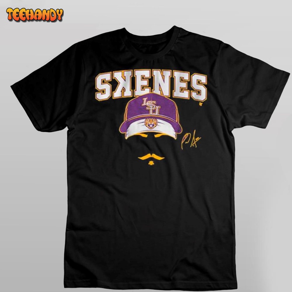 LSU Baseball Paul Skenes Stache T Shirt