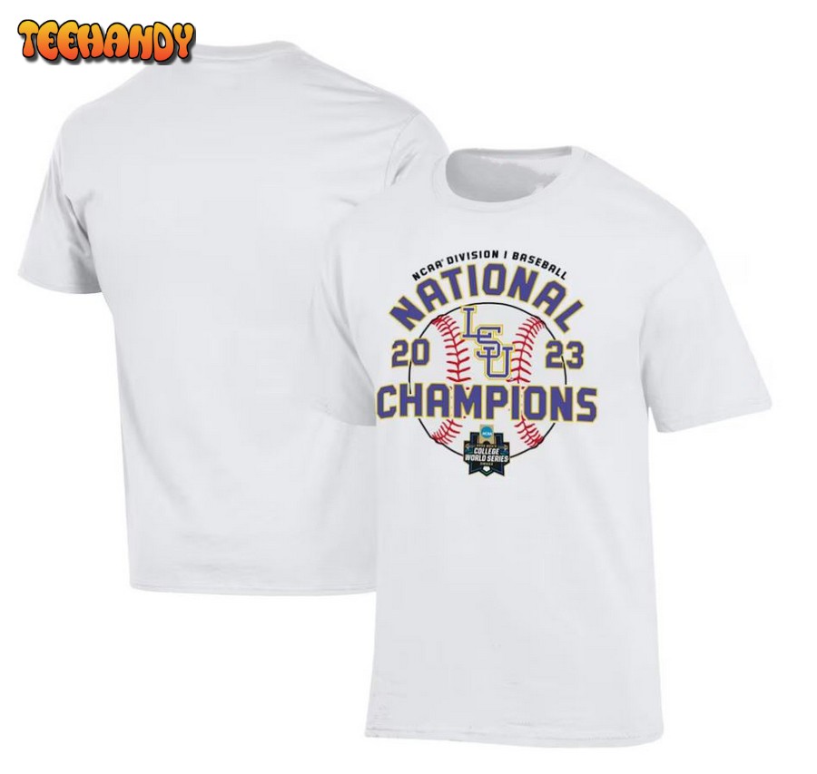 LSU Tigers 2023 NCAA Men’s Baseball College World Series Champions Locker Room T-Shirt