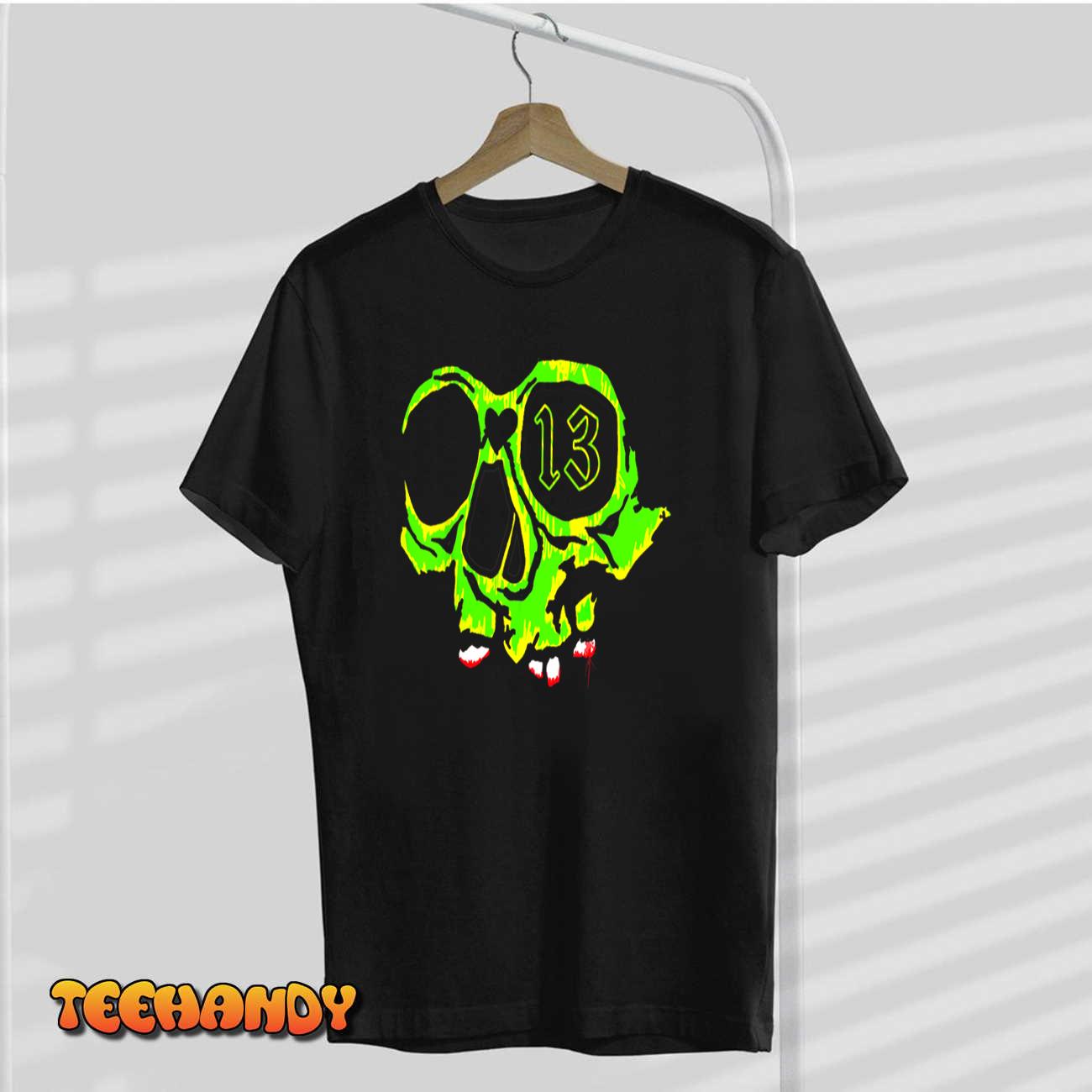 Lucky green skull T-Shirt